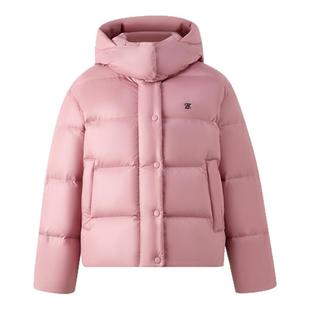 【防泼水&鹅绒】Eland衣恋羽绒服女龟背加厚短款外套2025冬季新款