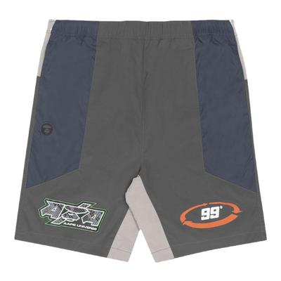 Aape旗舰店男装字母印花休闲短裤