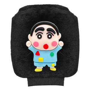 汽车档位套可爱小新档把套冬季车内排挡套档杆套女装饰通用手刹套