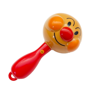 面包超人新生宝宝手摇铃沙锤拨浪鼓安抚玩具0-6-12个月婴儿抓握3