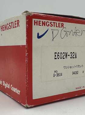 Hengstler E602W-32A 11-26 VDC Electronic Digital Counter New