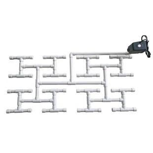 定做同程底滤龟缸底部水管工字底滤8工4工2工底沙过滤器内置过滤