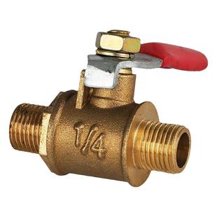 球阀开关阀1分234分铜宝塔暖气气动快关长柄加厚全小阀门双内外丝