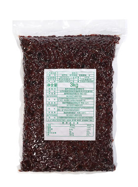 免煮糖纳豆即食红豆3kg原料配料