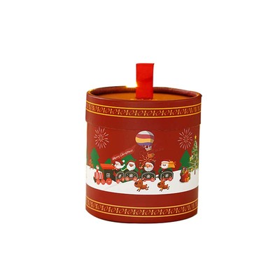 圣诞节抱抱桶蛋糕苹果礼品盒儿童