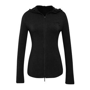 Girdear/哥弟早秋法式短外套连帽拉链薄款通勤瑜伽服140054