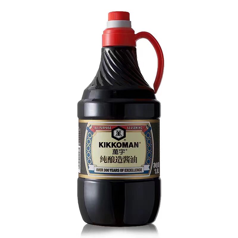 万字纯酿造酱油0添加1.8L