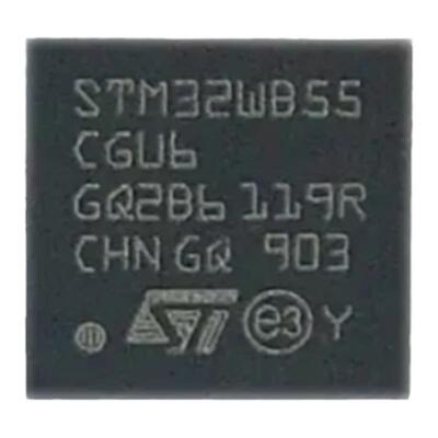 全新原装正品 STM32WB55CGU6微控制处理器IC芯片32位 单片机现货