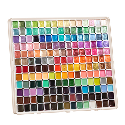 珠光水彩颜料敦煌故宫国风