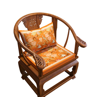 中式茶椅垫坐垫红木沙发坐垫2025新款实木太师椅圈椅子垫防滑加厚