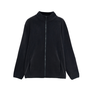 德芬妲摇粒绒外套女2025新款秋冬休闲保暖抓绒衣防风防寒加厚内胆