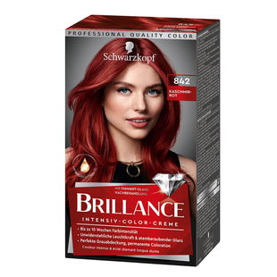 德国正品施华蔻复古蓝黑色891海王湄拉红842红色紫黑703染发膏剂