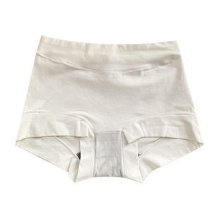 女士内裤纯棉高腰女大码三角裤女生小平角短裤少女收腹提臀裤头