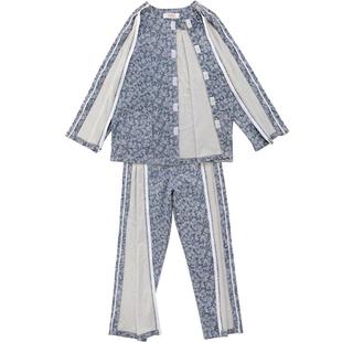 骨折专用衣服护理服易穿脱picc置管衣服瘫痪卧床老人衣服病号服秋