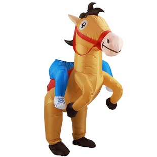 万圣节成人爵士马充气服cos商场开业派对主题人偶玩偶服活跃小马