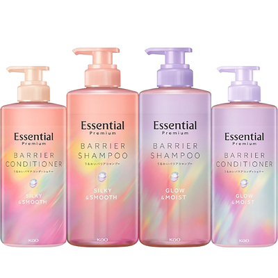日本花王essential洗发水