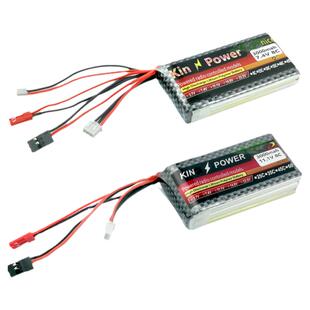 控电2S 3000毫安8C 3S遥控器锂电池11.1乐迪RC4GS RC6接收机7.4V