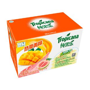 纯果乐热带美味果缤纷阳光橙果汁饮料450ml/900ml瓶装整箱