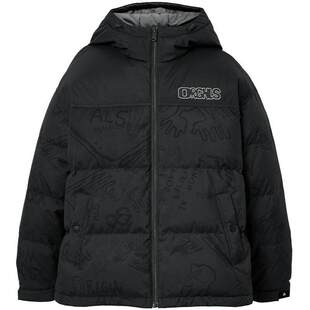 【机能冰壳满印】杰克琼斯男装冬季羽绒服新款连帽外套大衣面包服