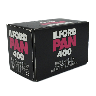依尔福ILFORD PAN400 135黑白胶卷28年4月