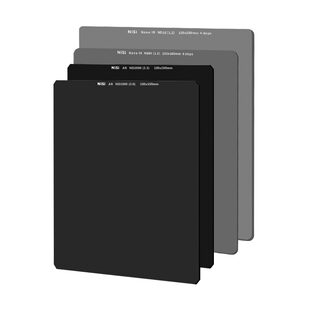 NiSi 耐司 100mm 方形减光镜 ND镜 中灰密度镜 ND1000 ND64 ND8 插片滤镜 适用于佳能索尼康单反相机中灰镜