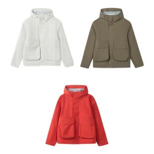 RESIMPLE简单点夹克男基础款连帽外套女可拆卸背心多功能上衣0577