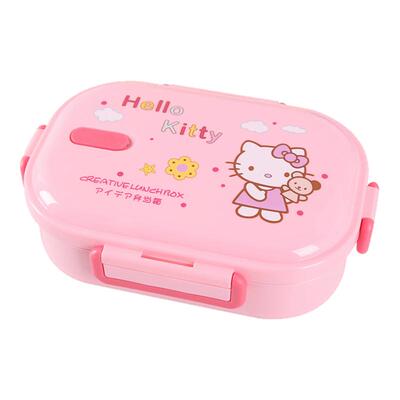 学生儿童304不锈钢分隔密封卡通