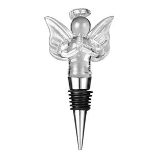 创意水晶红酒塞家用防尘盖葡萄酒瓶塞可爱天鹅酒塞子防尘小熊盖子