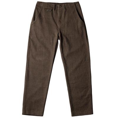 斜纹工装美式复古休闲裤