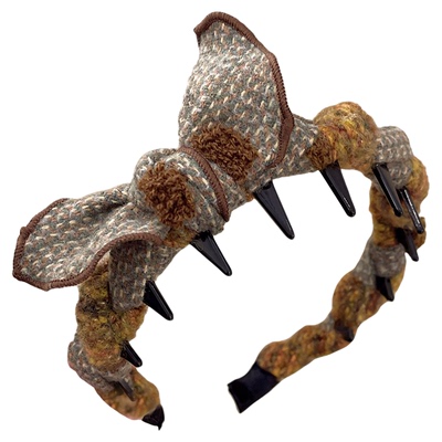 慵懒甜美绑带蝴蝶结发箍