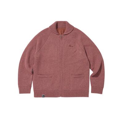 oddCIRKUS开衫毛衣 日系宽松翻领毛衣针织拉链外套男女同款新款