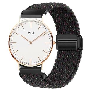 适用DW女士手表表带女款表带28/32MM磁吸编织透气高颜值腕带14mm