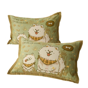 纯棉纱布枕套一对装儿童枕头套单个48cmx74cm枕芯内胆套2026新款