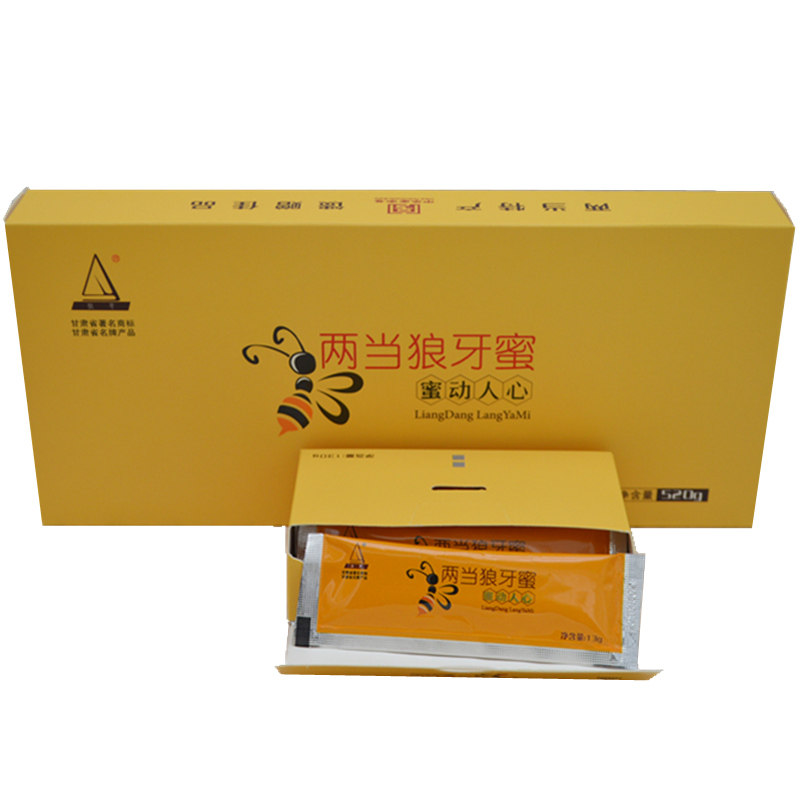 新货陇南两当狼牙蜜独立小包1040g包邮甘肃特产便携无添加纯蜂蜜