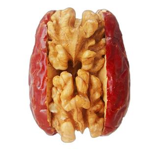 枣夹核桃仁红枣核桃夹心大枣礼盒装枣仁派特大级新疆和田夹葡萄干