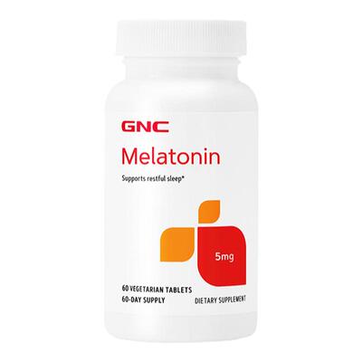 GNC健安喜褪黑素5mg帮助睡眠