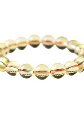 【财富之石】天然招财黄水晶手串