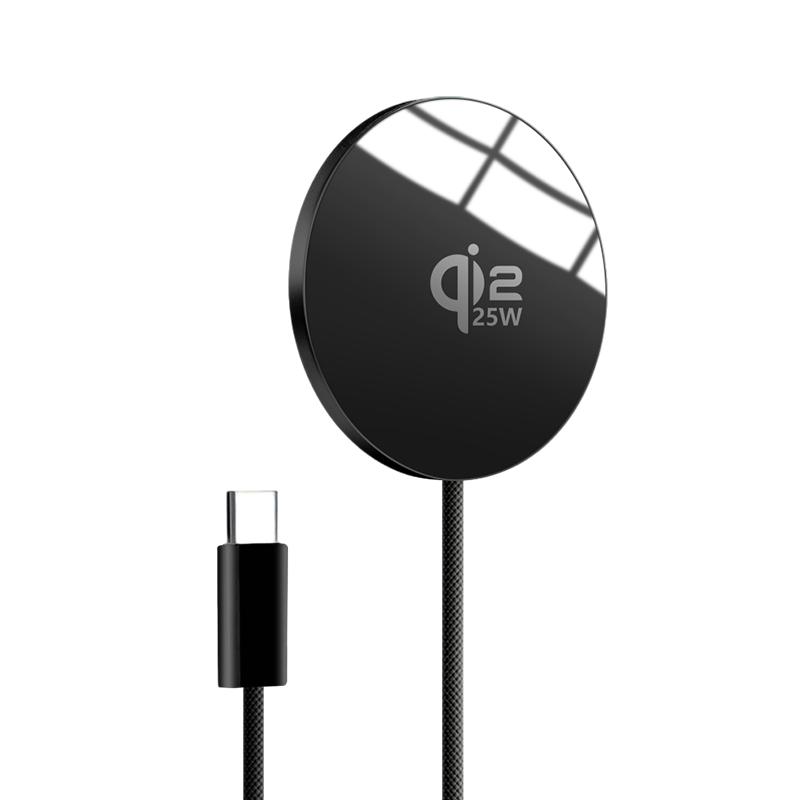 qi2.2真25w磁吸无线充电器适用iPhone17pro max/16plus手机magsafe强磁充电器磁吸充电线
