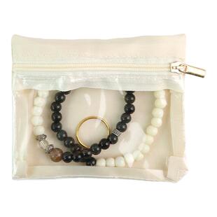 首饰袋绒布高档密封防氧化首饰盒饰品耳环戒指项链收纳旅行收纳包