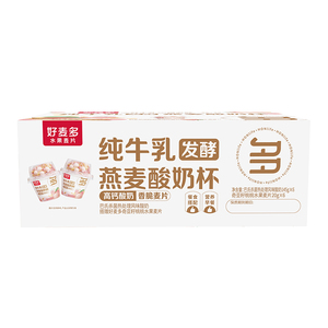 好麦多桃桃燕麦酸奶杯