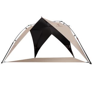骆驼银胶溯溪防晒沙滩帐篷海边户外天幕免搭建速开遮阳棚折叠便携