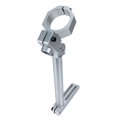 圆形旋转支架可调固定座气动剪刀