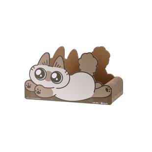 福丸x暹罗猫小豆泥猫抓板·扑扑豆泥款猫爪板耐抓猫玩具磨爪