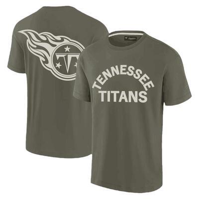 NFL橄榄球衣男夏田纳西泰坦Tennessee Titans休闲运动宽松短袖T恤