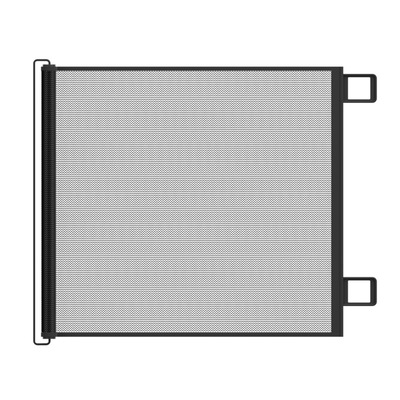 免打孔宠物自动伸缩门栏防猫