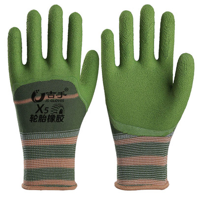 透气防滑干活劳保手套轮胎耐用