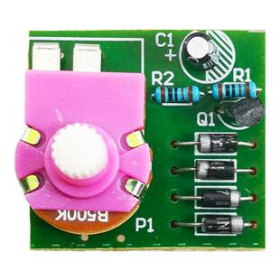 伍陆电子调光台灯电路板套件单向晶闸管调温调速diy焊接实训组装