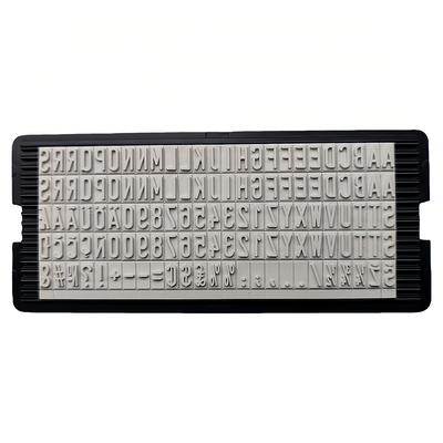 自由组合活字橡胶字粒卓达DIY