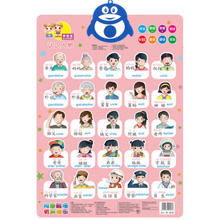 有声挂图宝宝儿童早教启蒙点读发声玩具数学数字墙贴1到100百数表