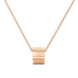 [情人节礼物]De Beers RVL 18K玫瑰金项链